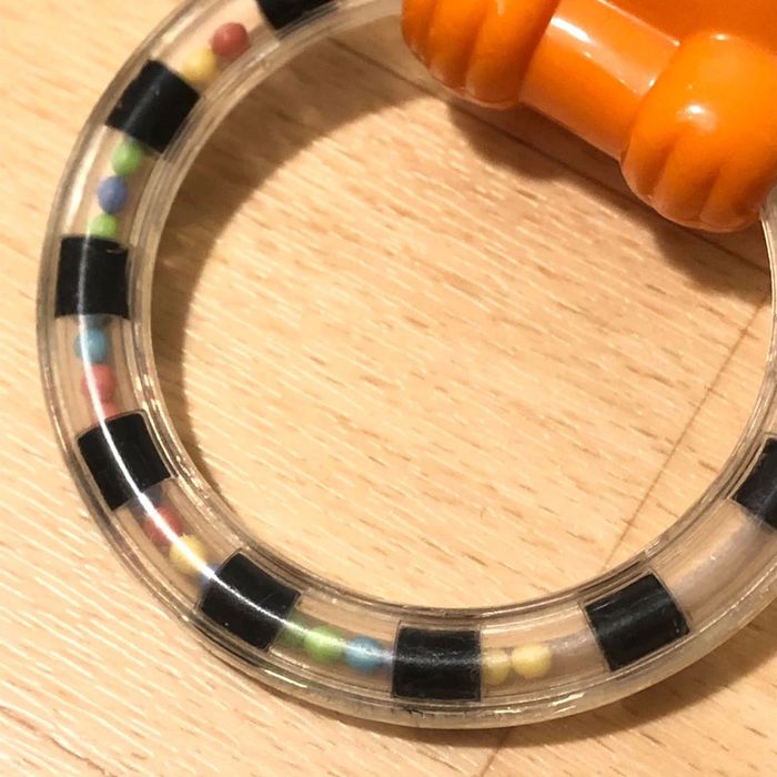 Anneau à dents en forme de hochet ours - photo numéro 2