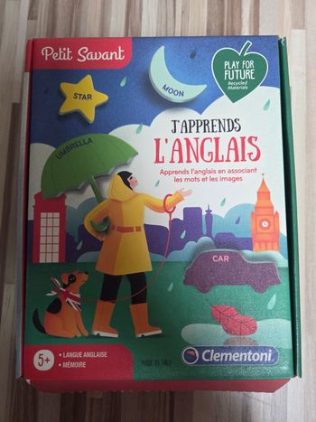 Jeu j'apprends l'anglais