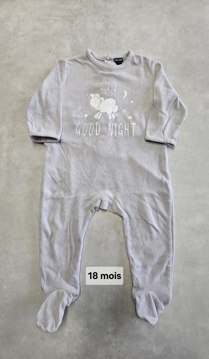 Pyjama kiabi 18mois