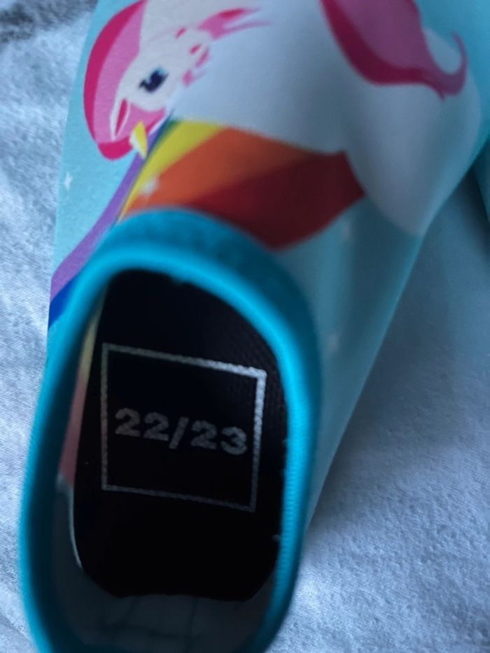 Chaussures plage 22-23 Licorne - photo numéro 4