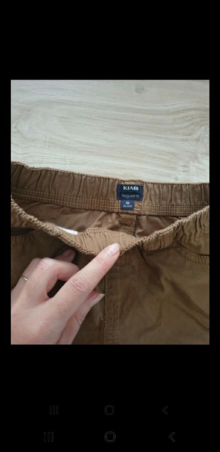 Pantalon élastique garçon 8 ans - photo numéro 3