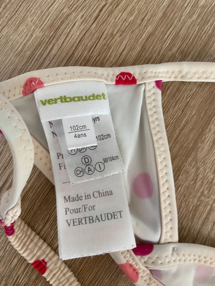 Maillot de Bain T.4 ans Vertbaudet - photo numéro 2