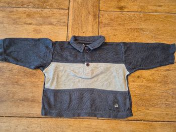Pull bleu marine 9 mois sergent major