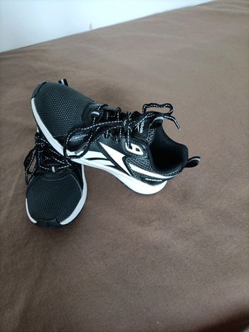 Baskets enfant chaussures de running en cuir