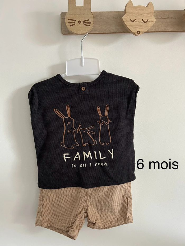 Ensemble t-shirt et short