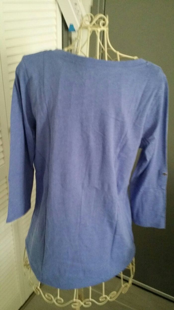 Haut manche 3/4 taille s - photo numéro 4