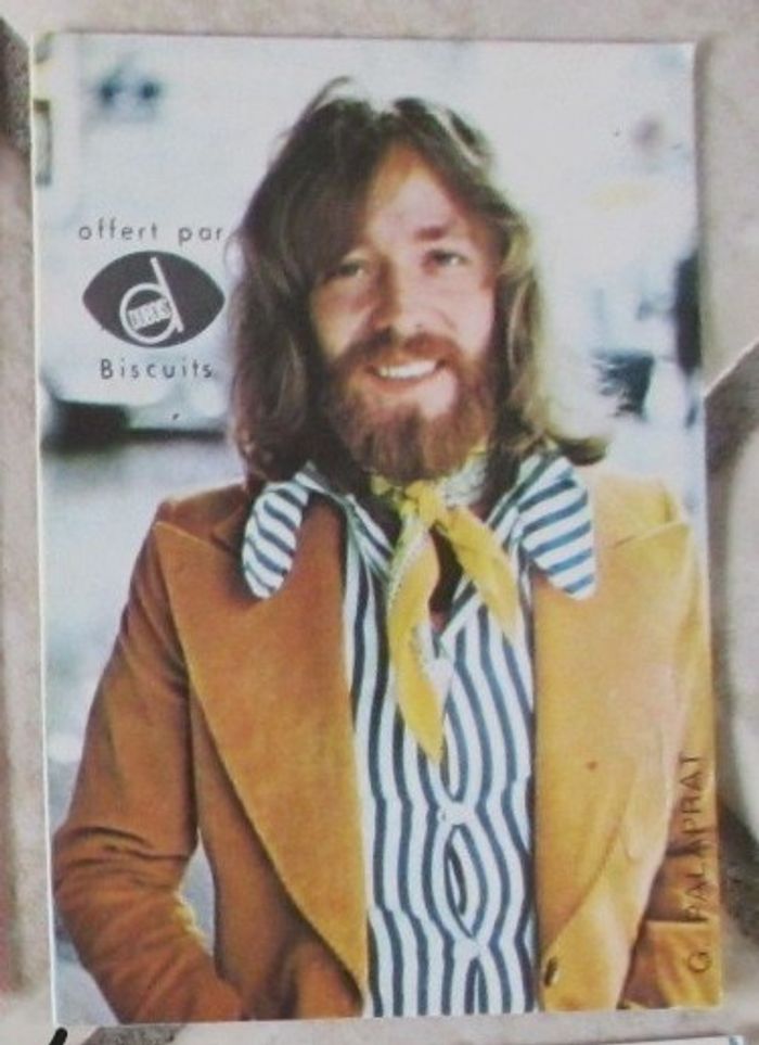 Carte de collection Gérard Palaprat 7 x 5 cm