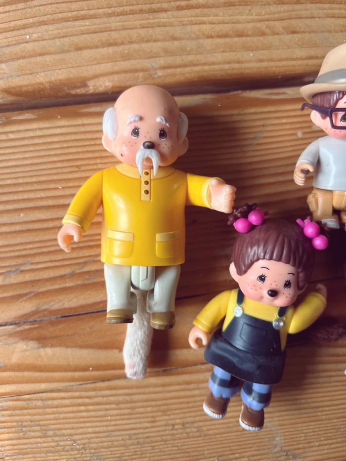 Voiture Monchhichi vintage avec 5 personnages kiki - photo numéro 4