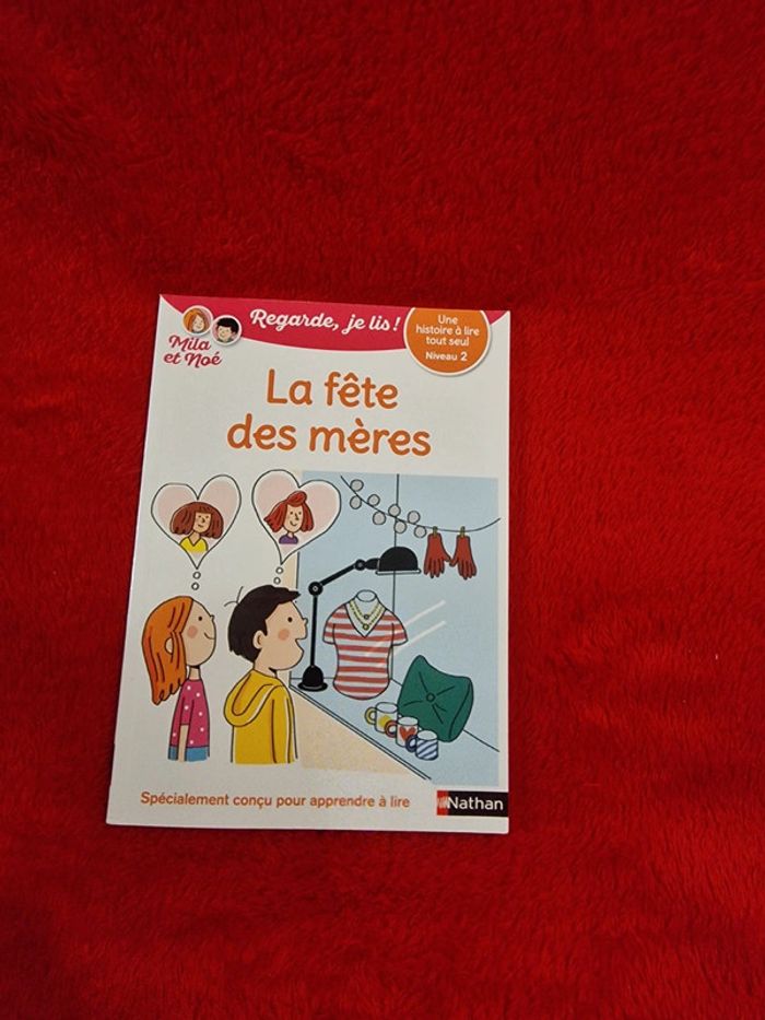 Livre regarde je lis mila et noé, la fête des mères