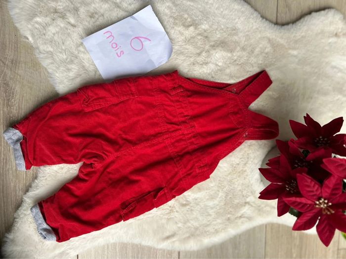 Salopette rouge ~ orchestra ~ 6 mois - photo numéro 3