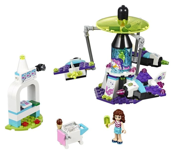 Lego Friends 41128 Le manège volant du parc d'attractions - photo numéro 2