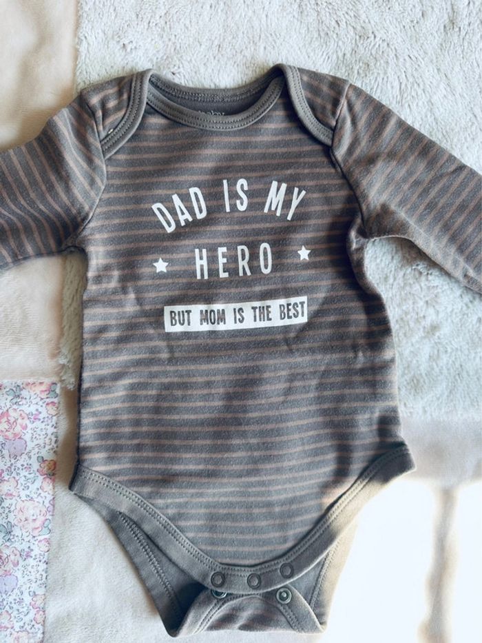 Lot de 3 body 3 mois - photo numéro 2