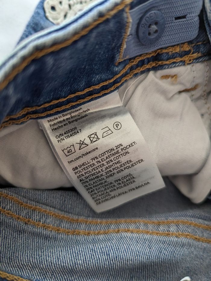 H&M Denim Shorts Size 164 - photo numéro 4