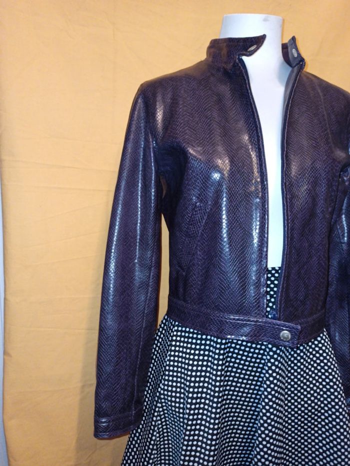 Veste similicuir - photo numéro 2