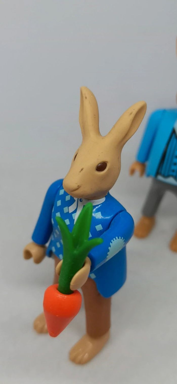 Homme et femme lapin playmobil - photo numéro 2