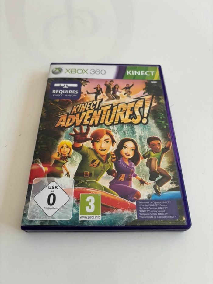 🎮 Kinect Adventures - Jeu Seul - Xbox 360 🎮