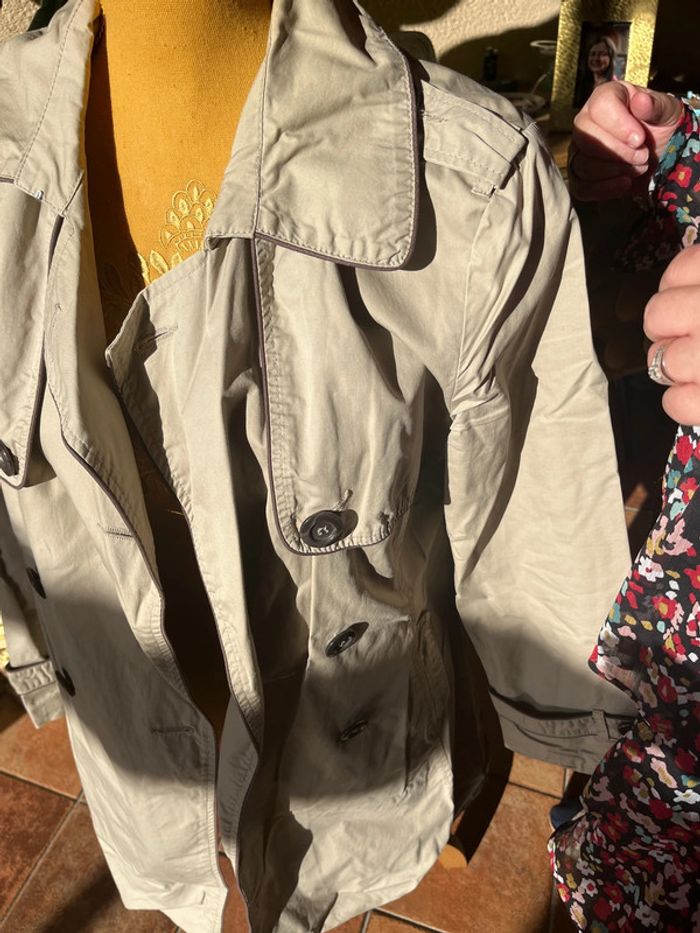 manteau beige tex - photo numéro 3