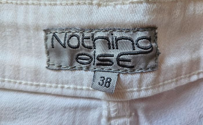 Pantalon denim blanc - photo numéro 4