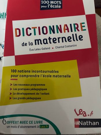 Dictionnaire de la maternelle
