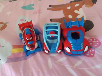 Lot de 3 voitures Spider-Man