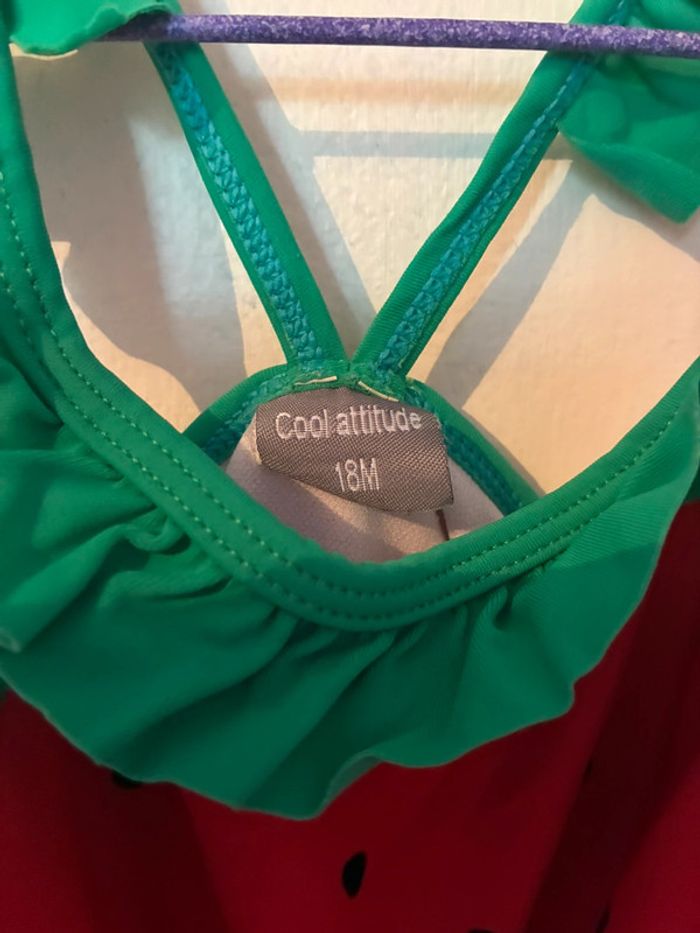 Maillot de bain 1 pièce, taille 18 mois, Cool attitude. - photo numéro 5