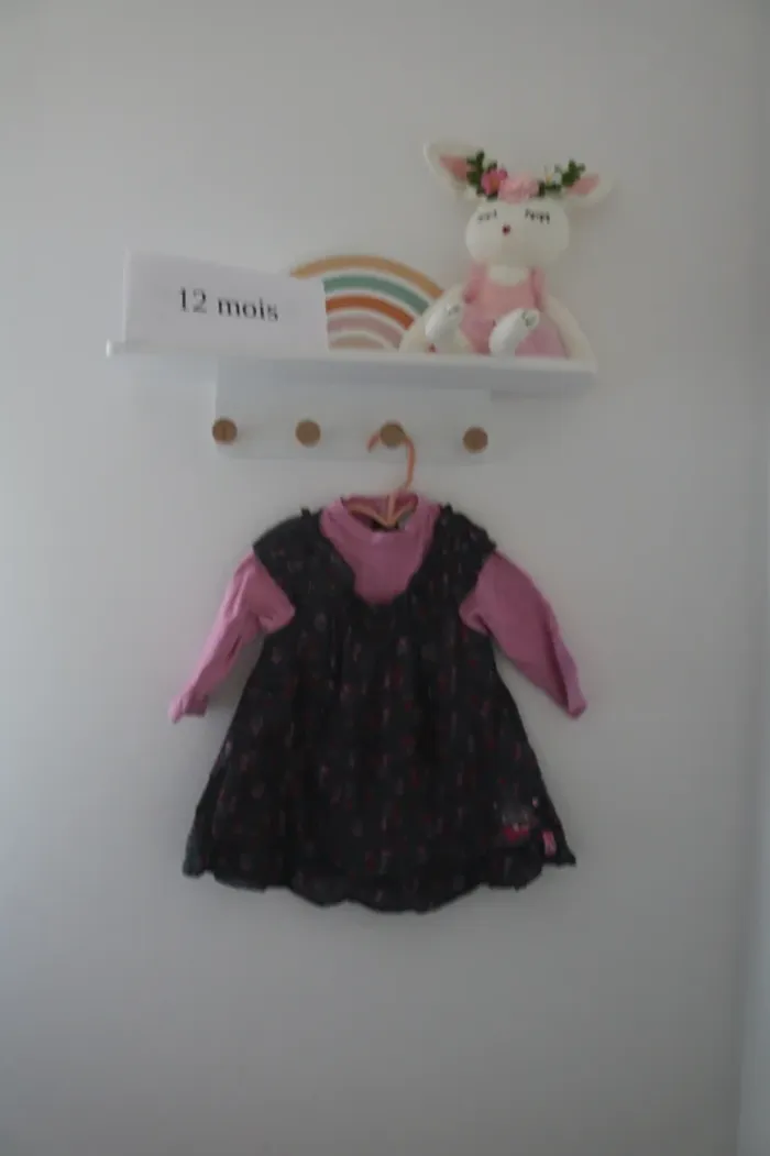 Robe automne/hiver Les bébés sont comme ça 12 mois