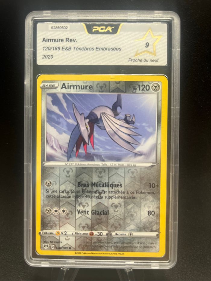 Carte Pokémon Airmure 120/189 PCA 9