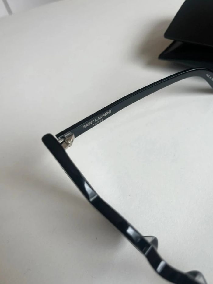 Saint Laurent Lunette Noir Loulou Made In Italy - photo numéro 2