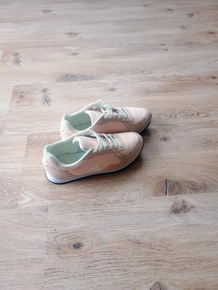 Sneakers rose le coq sportif T38 - photo numéro 2