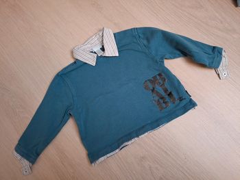 Pull avec chemise