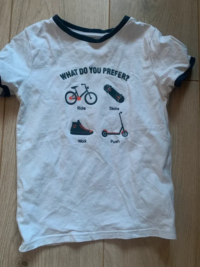 T-shirt 5 ans