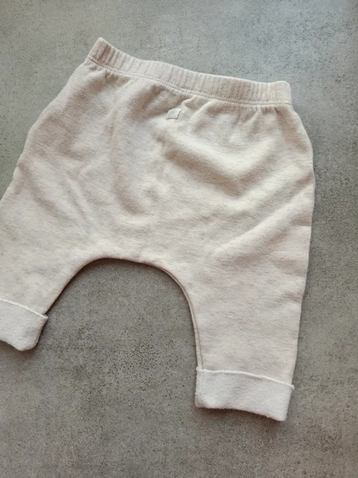 Pantalon Petit bateau beige 60cm - photo numéro 3