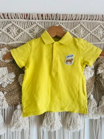 Polo jaune 18 mois GEMO