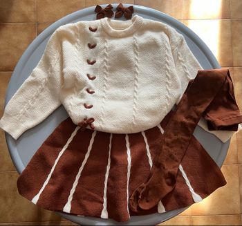 Ensemble hiver 5 pièces fillette 6ans