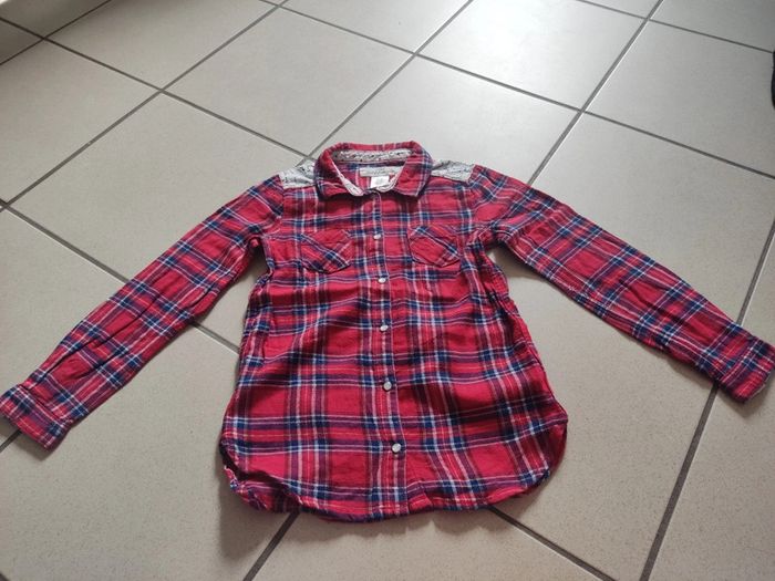 Chemise à carreaux