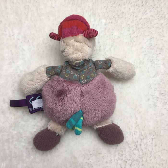 Doudou canard Moulin Roty Les jolis pas beaux - photo numéro 3