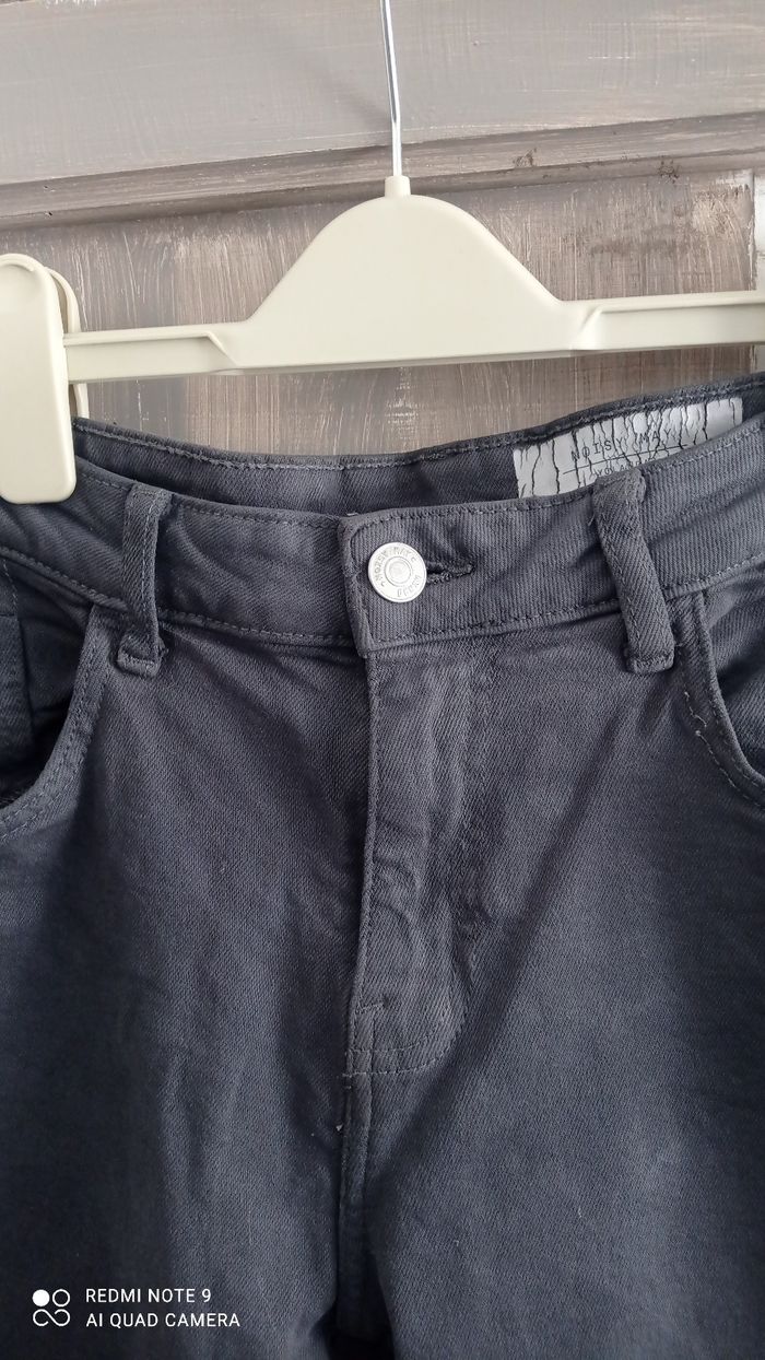 Jean gris Noisy May jambes larges taille 36 - photo numéro 3