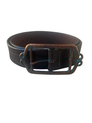 Ceinture en cuir Agnès b taille 75