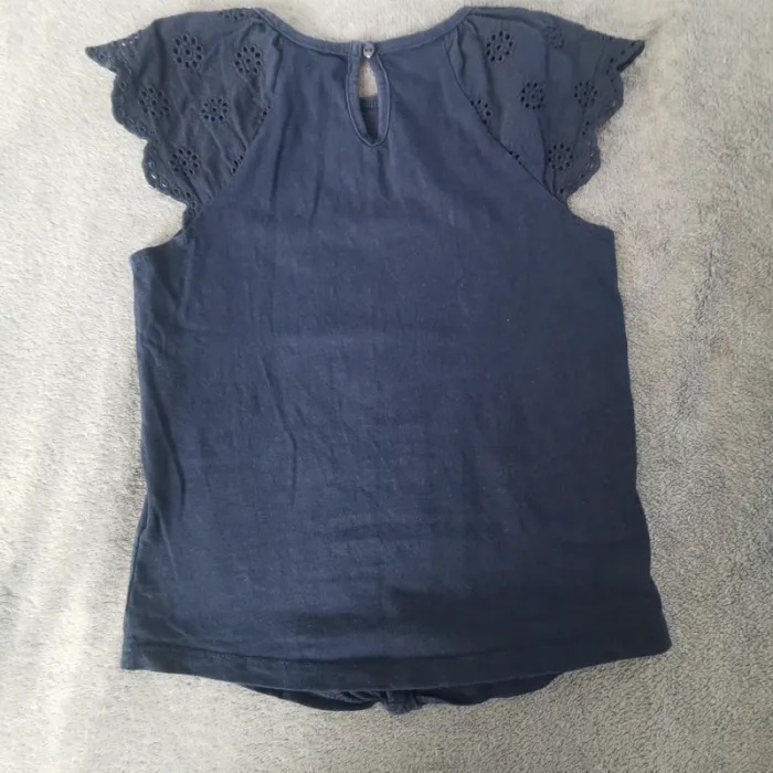 Tee-shirt gémo manches brodés 8 ans - photo numéro 2