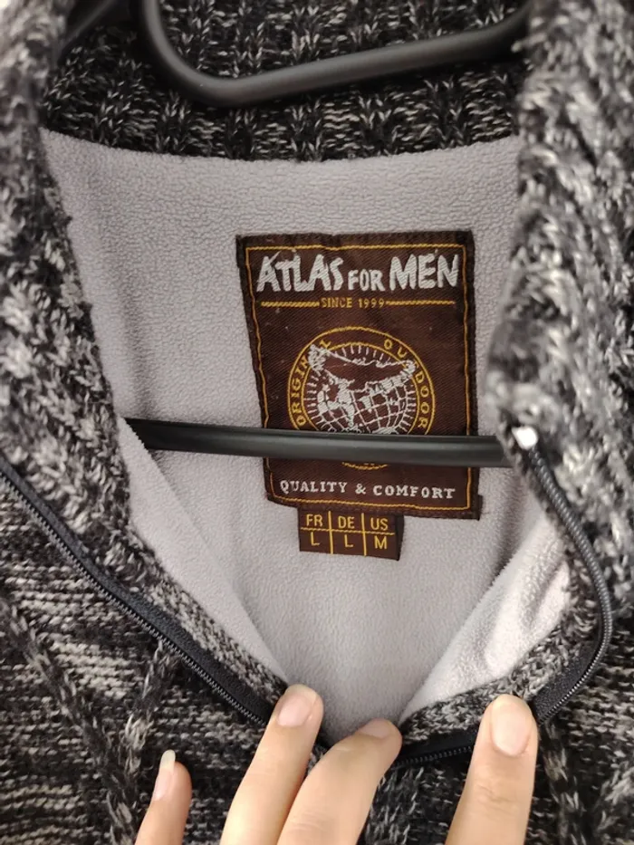 veste homme à zippe L - photo numéro 4