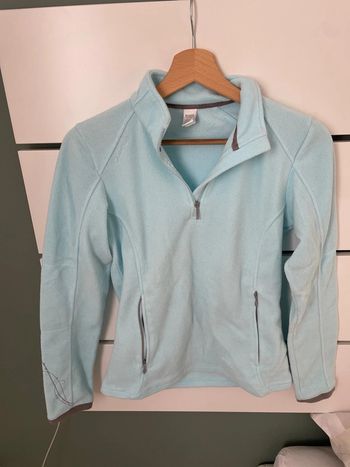 Pull polaire bleu ciel