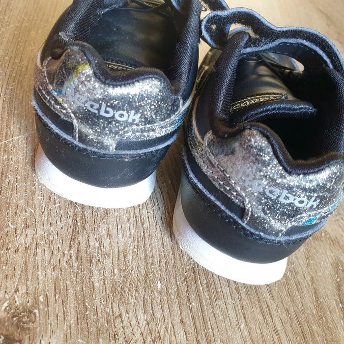 🩷 Baskets a scratch lacets élastiques pointure 22 Reebok #emyfleury_pointure22fille - photo numéro 6