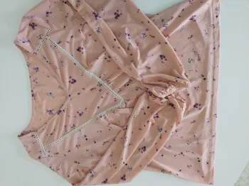 Blouse à fleurs