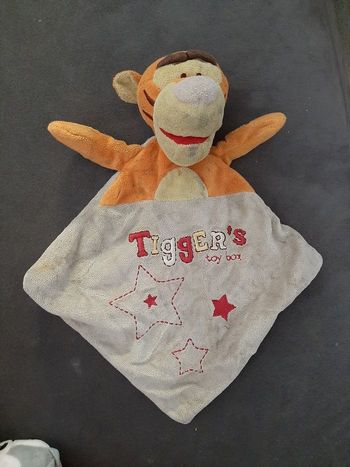 Doudou carré tigrou