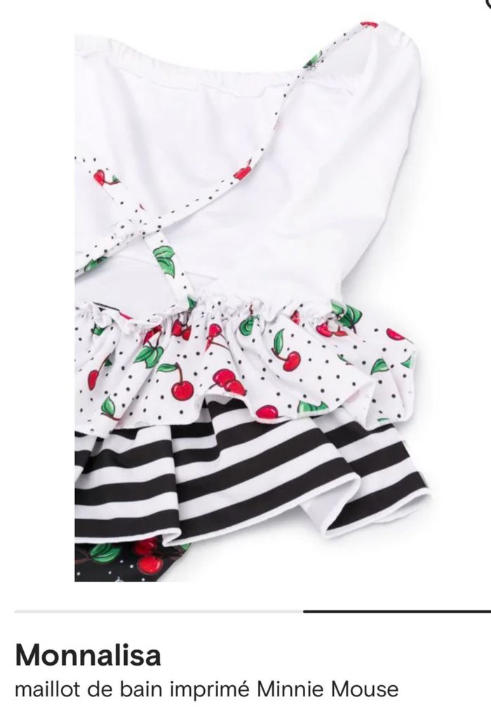 Maillot de bain monnalisa 8 ans minnie - photo numéro 7