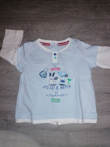 T-shirt manches longues 6 mois