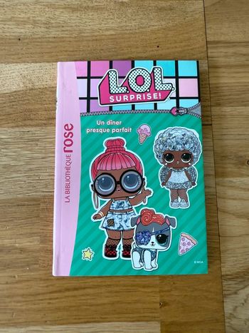Livre LOL Suprise bibliothèque rose numéro 12