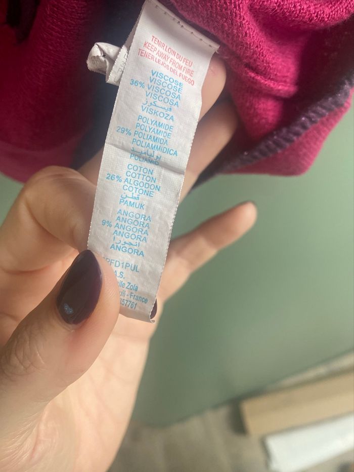 T-shirt fille Sergent Major – Taille 7 ans - Lapin - photo numéro 5