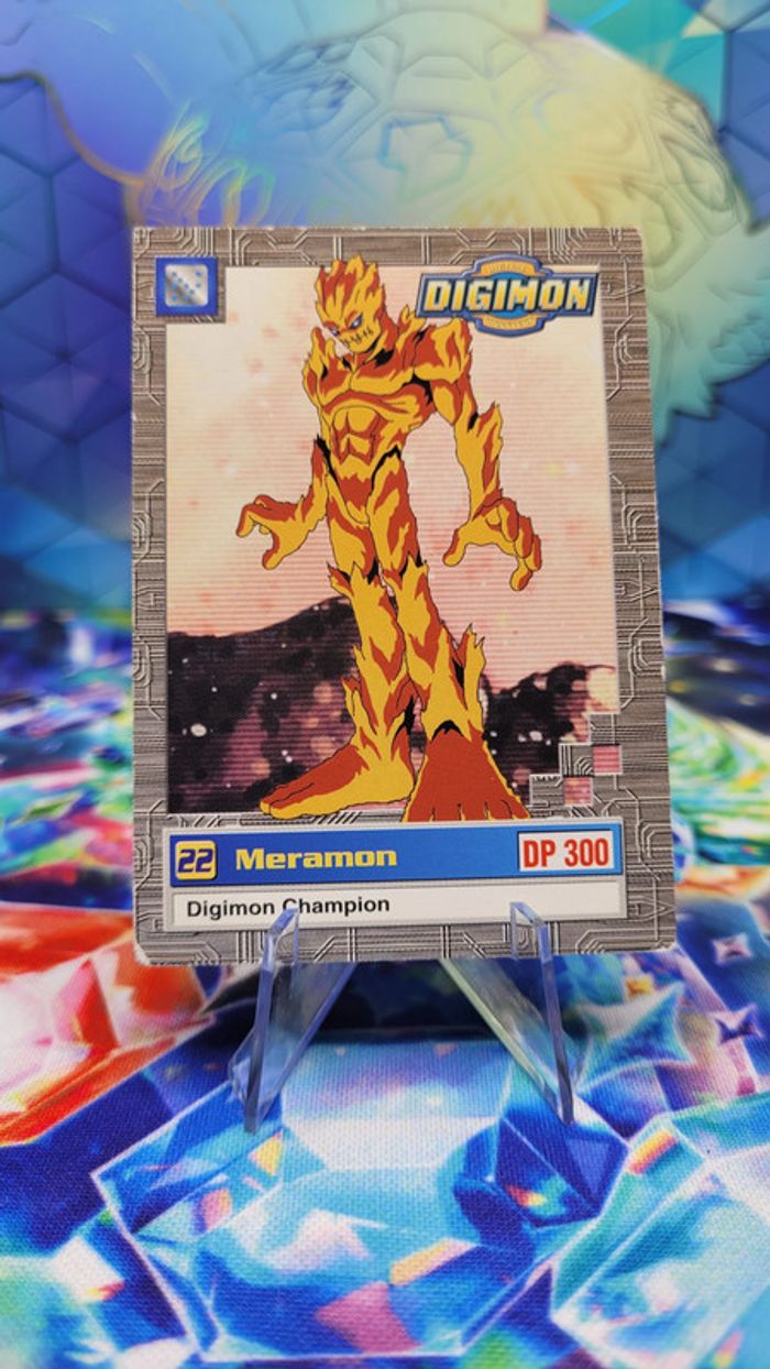 Carte Digimon Meramon 24/34 Édition Série TV