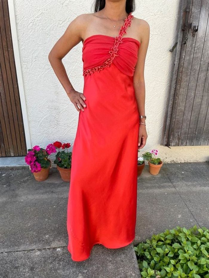 robe de soirée rouge